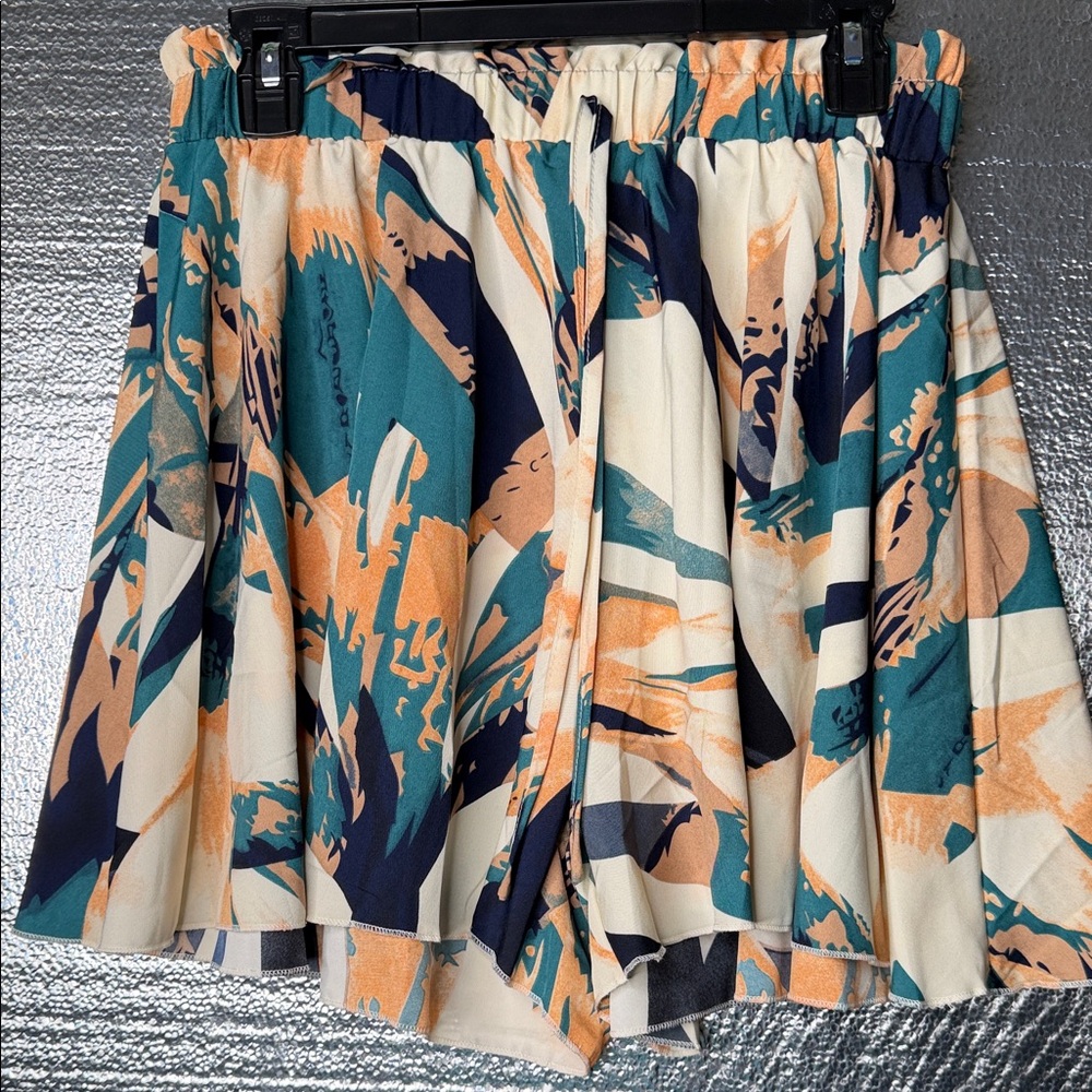 Source Unknown Multicolor High Waist Women Shorts